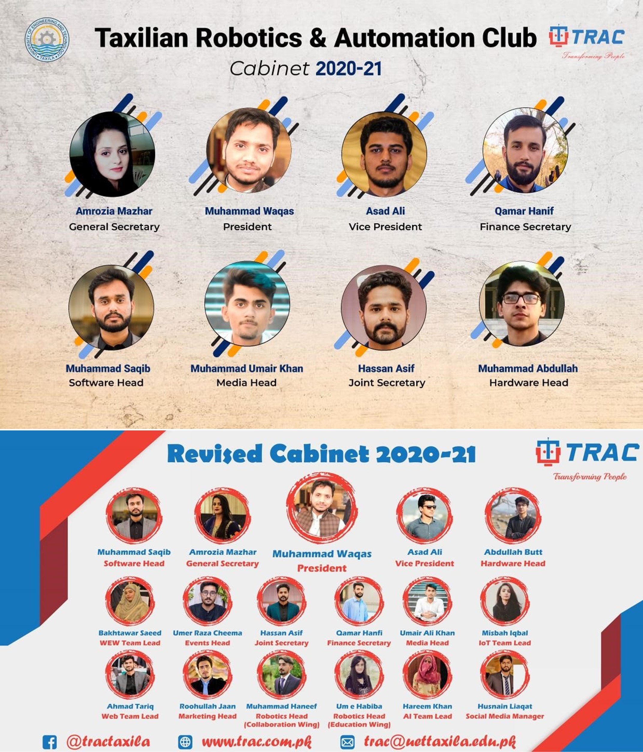 Cabinet 2020-21